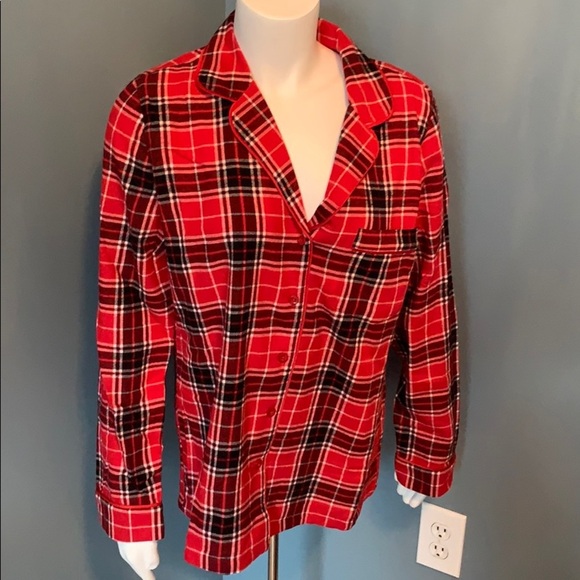 New Directions Red Plaid Holiday Pajamas Medium - Picture 2 of 6